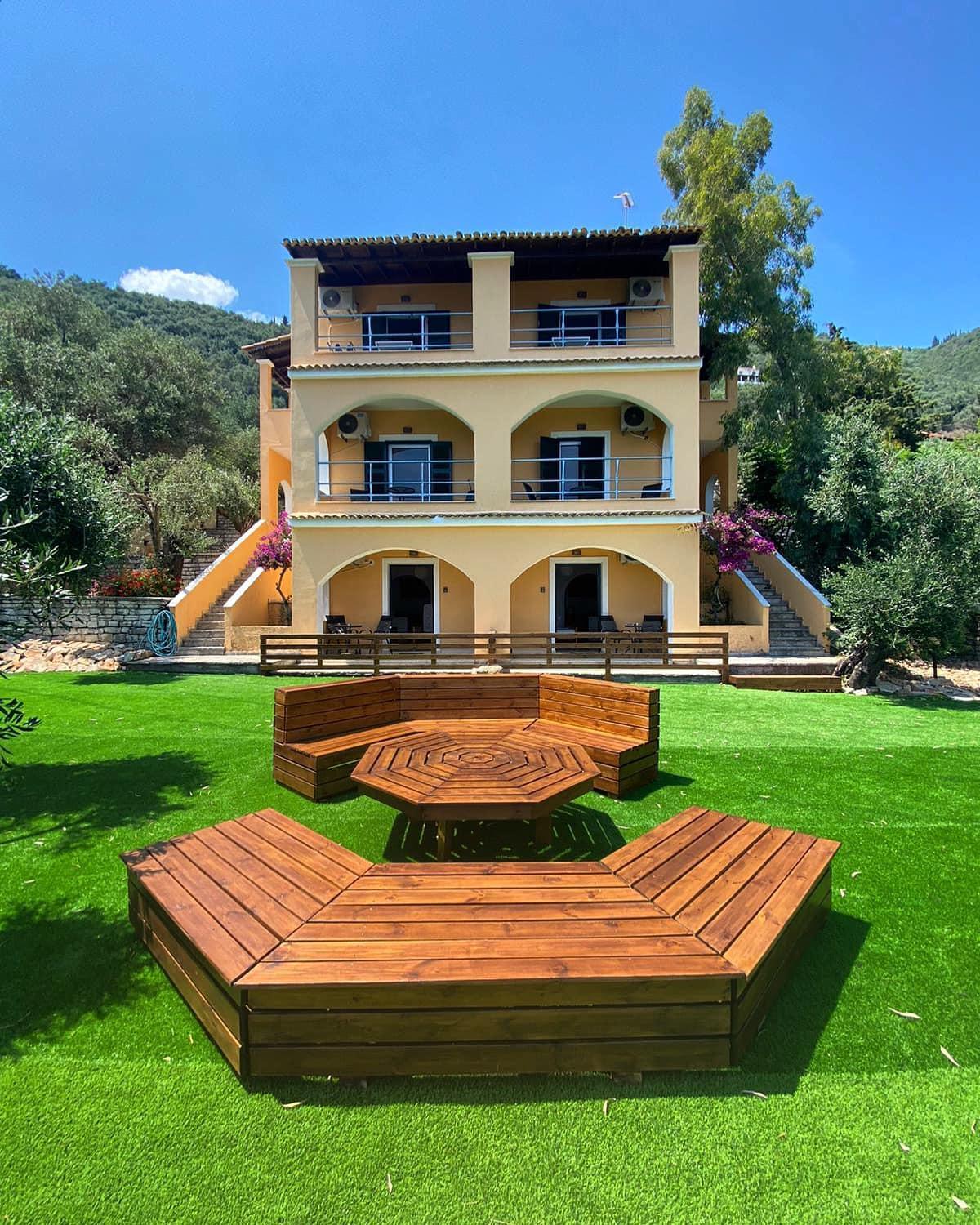 Silent Bay Apartments Katávolos 外观 照片